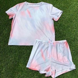 Tie dye pj set